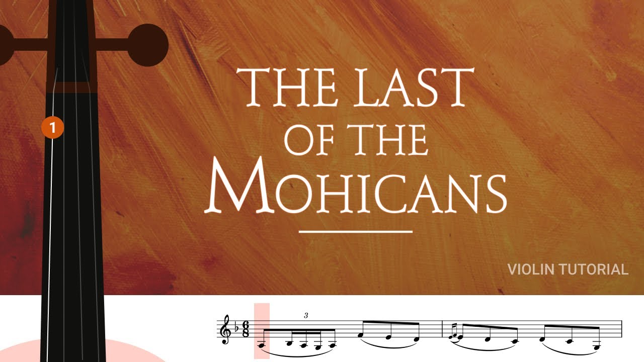 Promentory, The Last of the Mohicans Theme | Violin Cover | Violin Tutorial | Sheet music