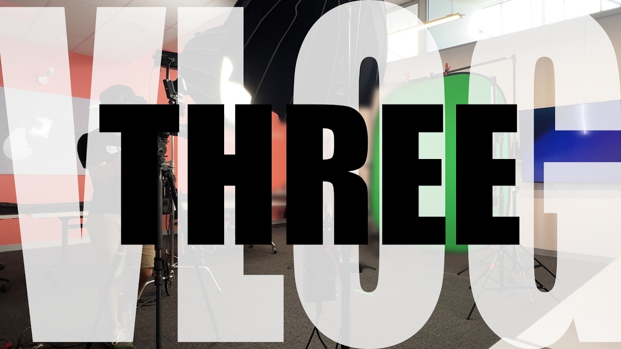 Green screen shoot - Vlog 3