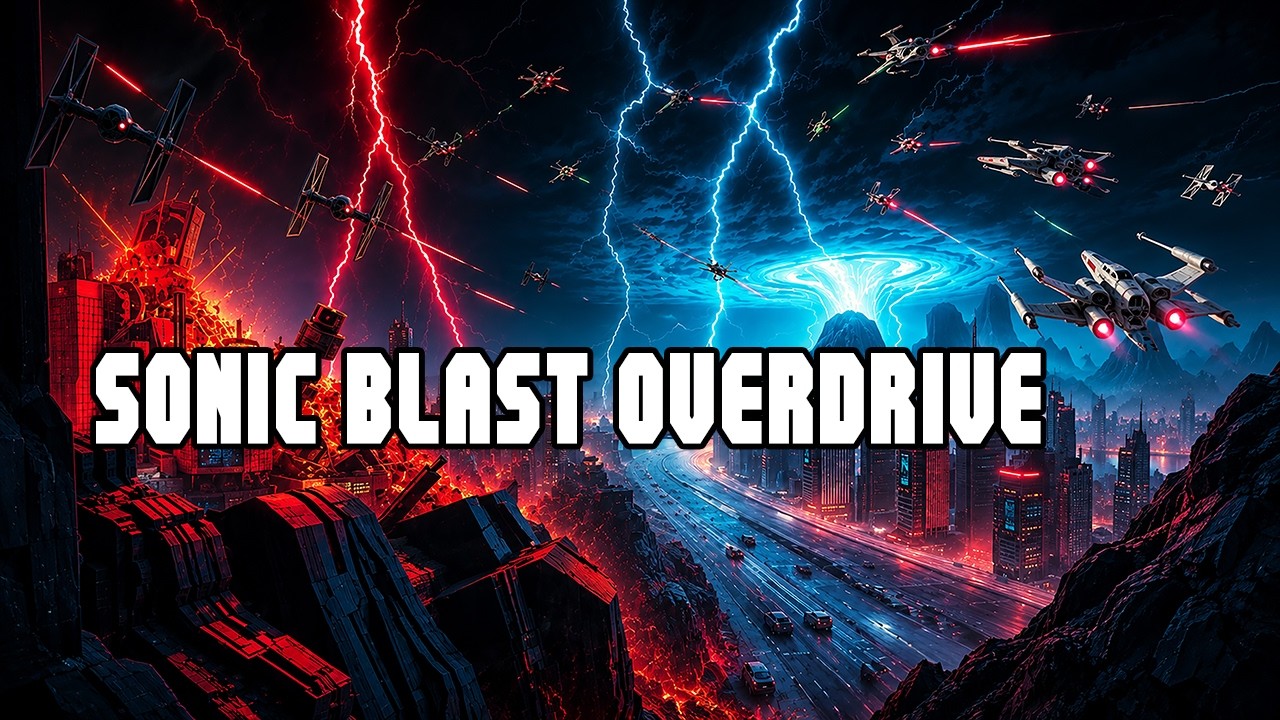 ⚡ Sonic Blast Overdrive | Ultimate Cyber Metal Battle | DARK CORE STUDIO