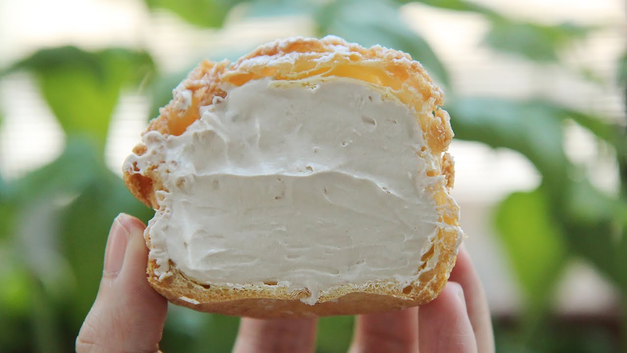 [4K VIDEO] Earl Grey Cream Puffs : Choux au Craquelin :Honeykki 꿀키