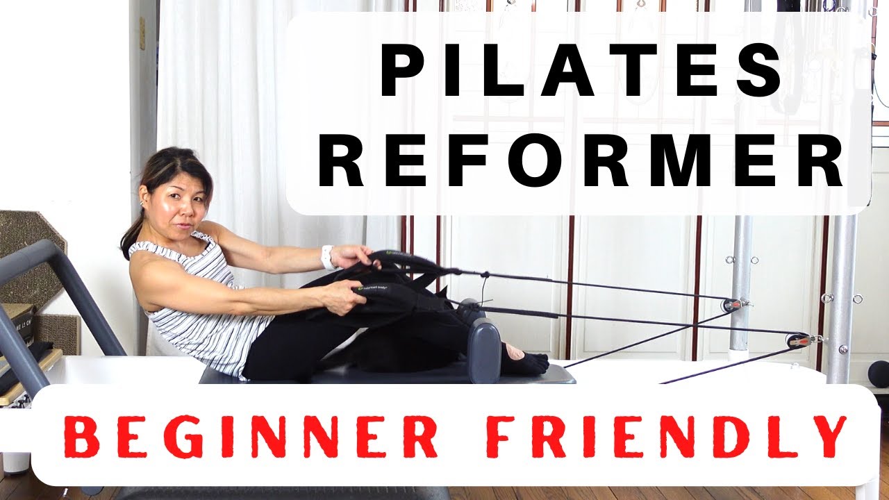[50 min] Pilates Reformer Workout/Beginner to Intermediate/Full Body/Box/Spine mobility & stability