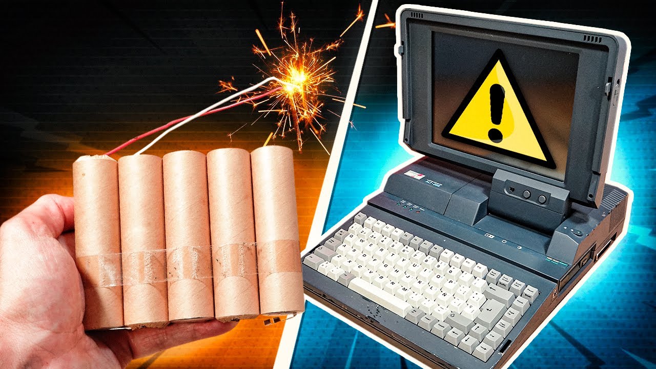 💰 COMPRO un portátil de los 80 ROTO❌ de Segunda Mano y dentro llevaba ¡¡SORPRESA !!💣