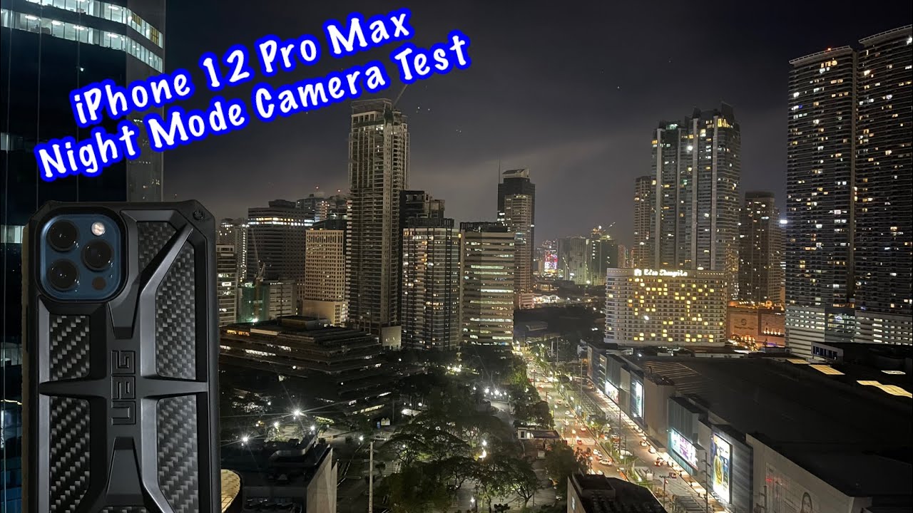 iPhone 12 Pro Max - Night Mode Camera Test