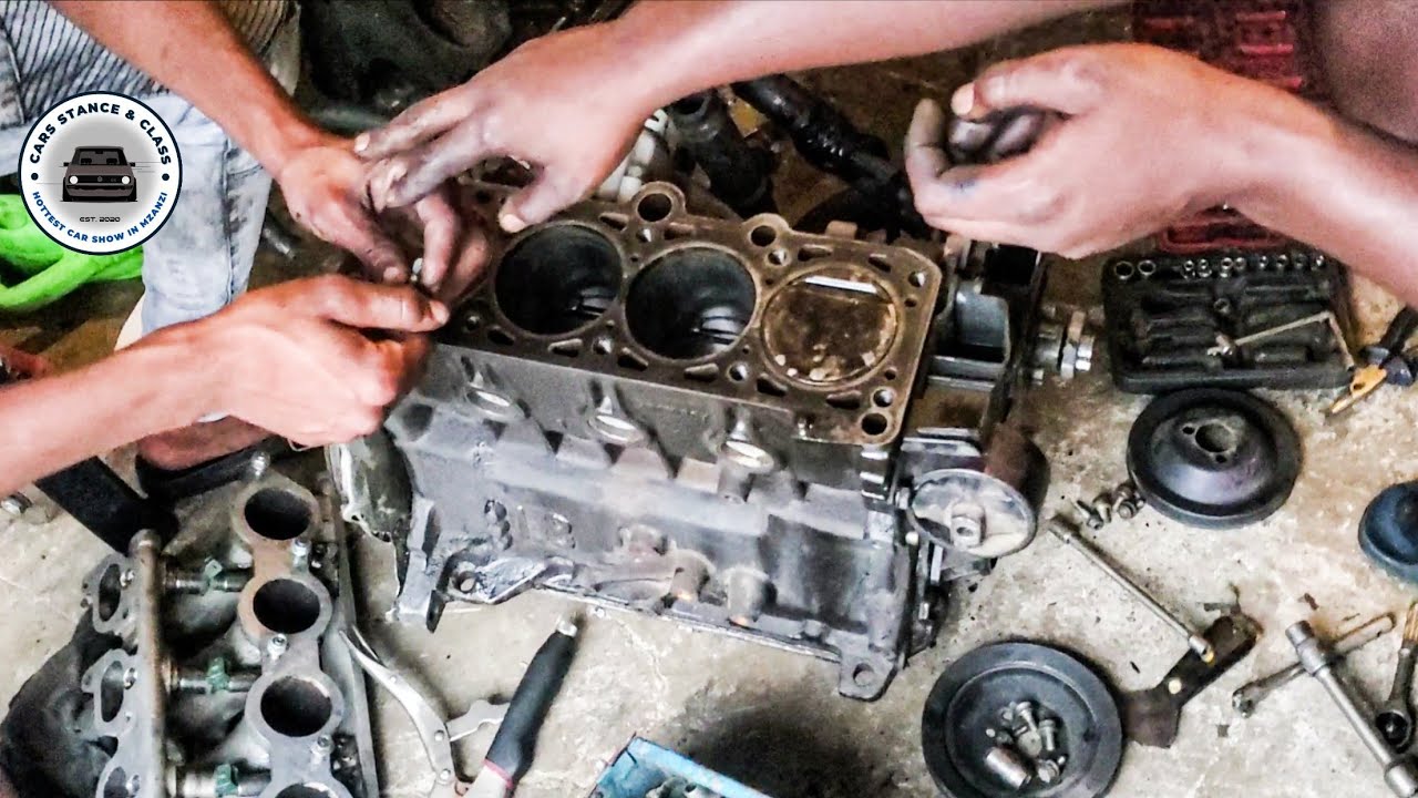 NKUPI & MADAGA NEW ENGINE 16v CONVERSION DAY3️⃣ SUB ASSEMBLY BUILD & CHANGING CV SIZE FROM 16V TO 8V