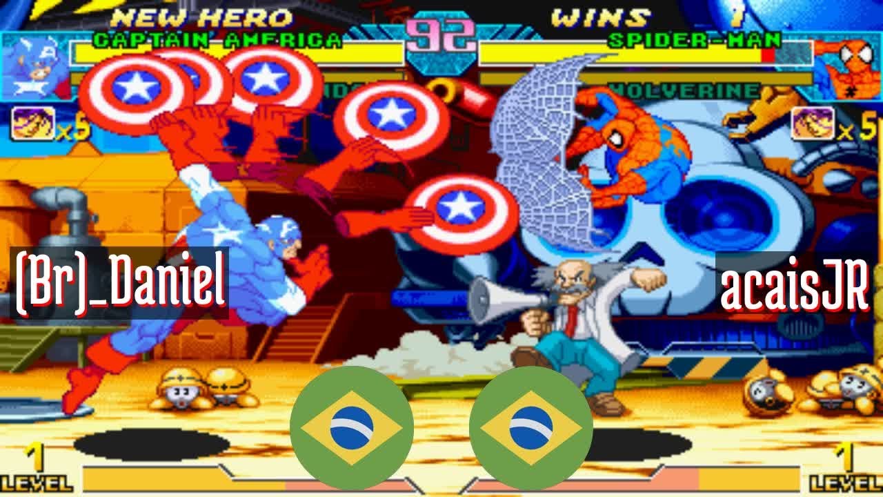 FT10 @mvsc: (Br)_Daniel (BR) vs acaisJR (BR) [Marvel vs Capcom Fightcade] Aug 30