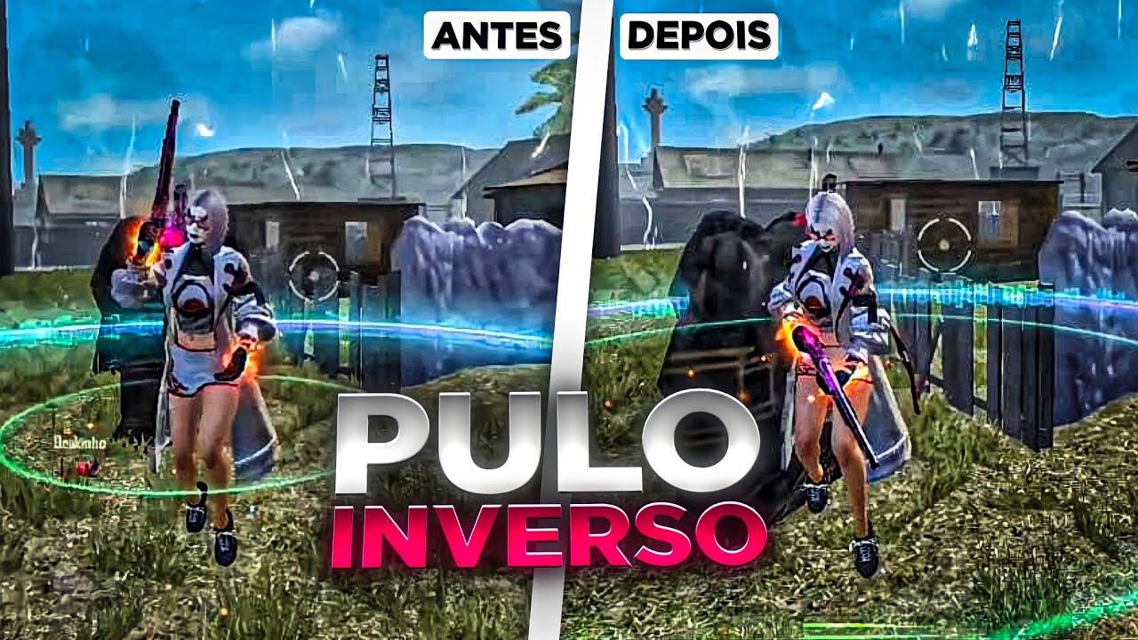 COMO FAZER PULO DE EMULADOR DE COSTAS 👽Free Fire | Mode ygorX 👾