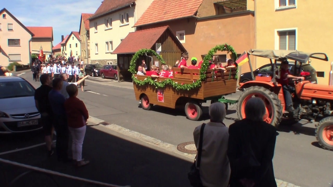 Festumzug 150 Jahre Freiwillige Feuerwehr Oberschwarzach