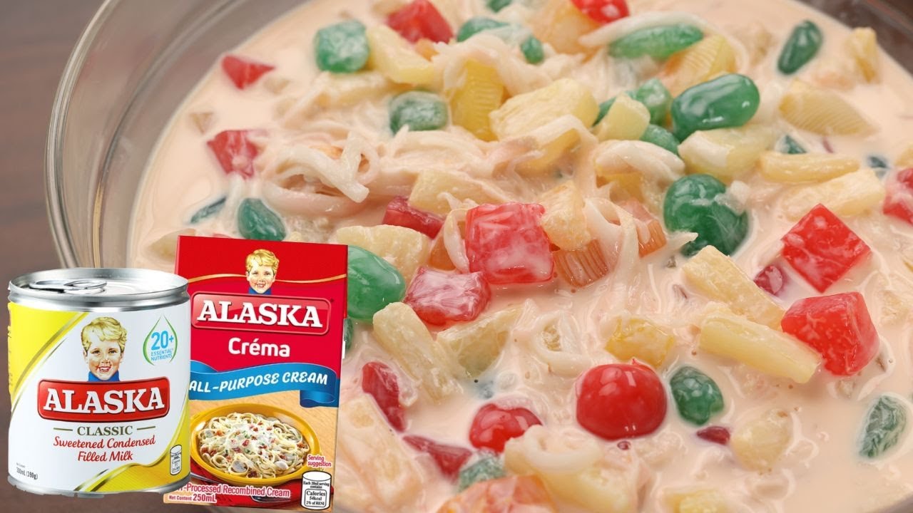 Buko Salad Recipe w/ Fruit Cocktail