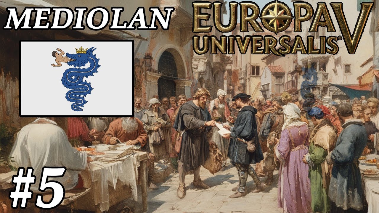 Początek Renesansu - Europa Universalis V - Mediolan #5