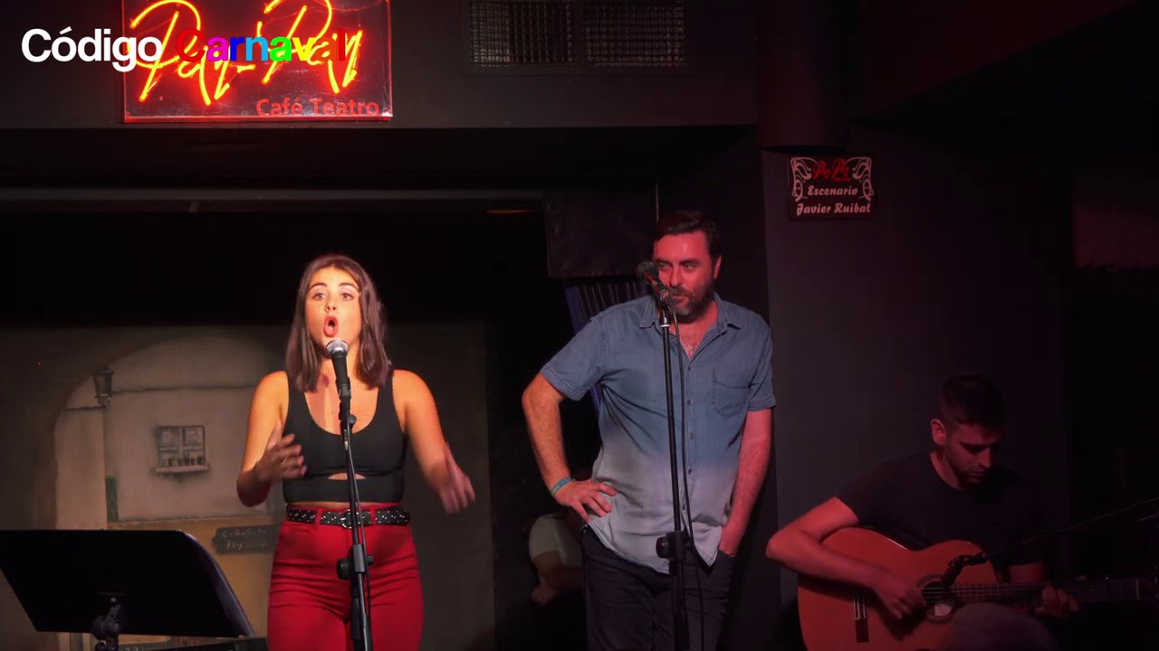 Yoli Álvarez le canta pasodoble de LOS CHATARRA a su padre