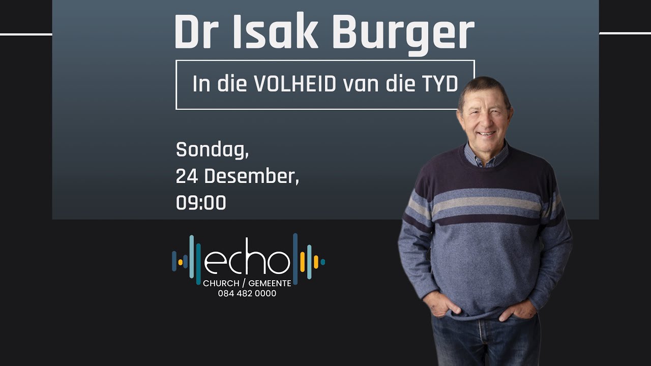In die VOLHEID van die TYD