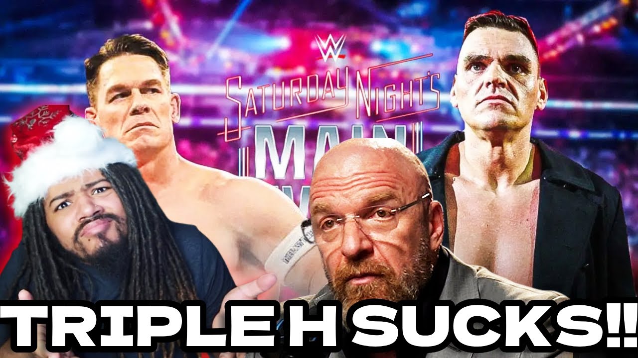 TRIPLE H GETS BOO'D ON JOHN CENAS LAST MATCH