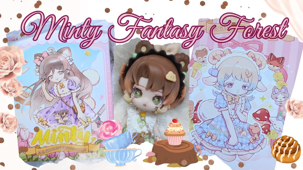 ☕🫖Unboxing the NEW Minty Fantasy Forest BJD series