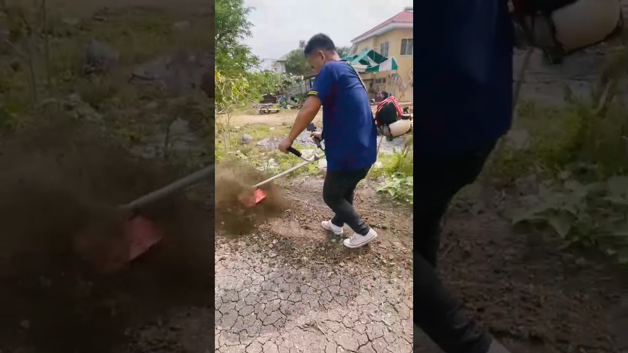 หัวพรวนดิน ต่อกับก้านตัดหญ้า