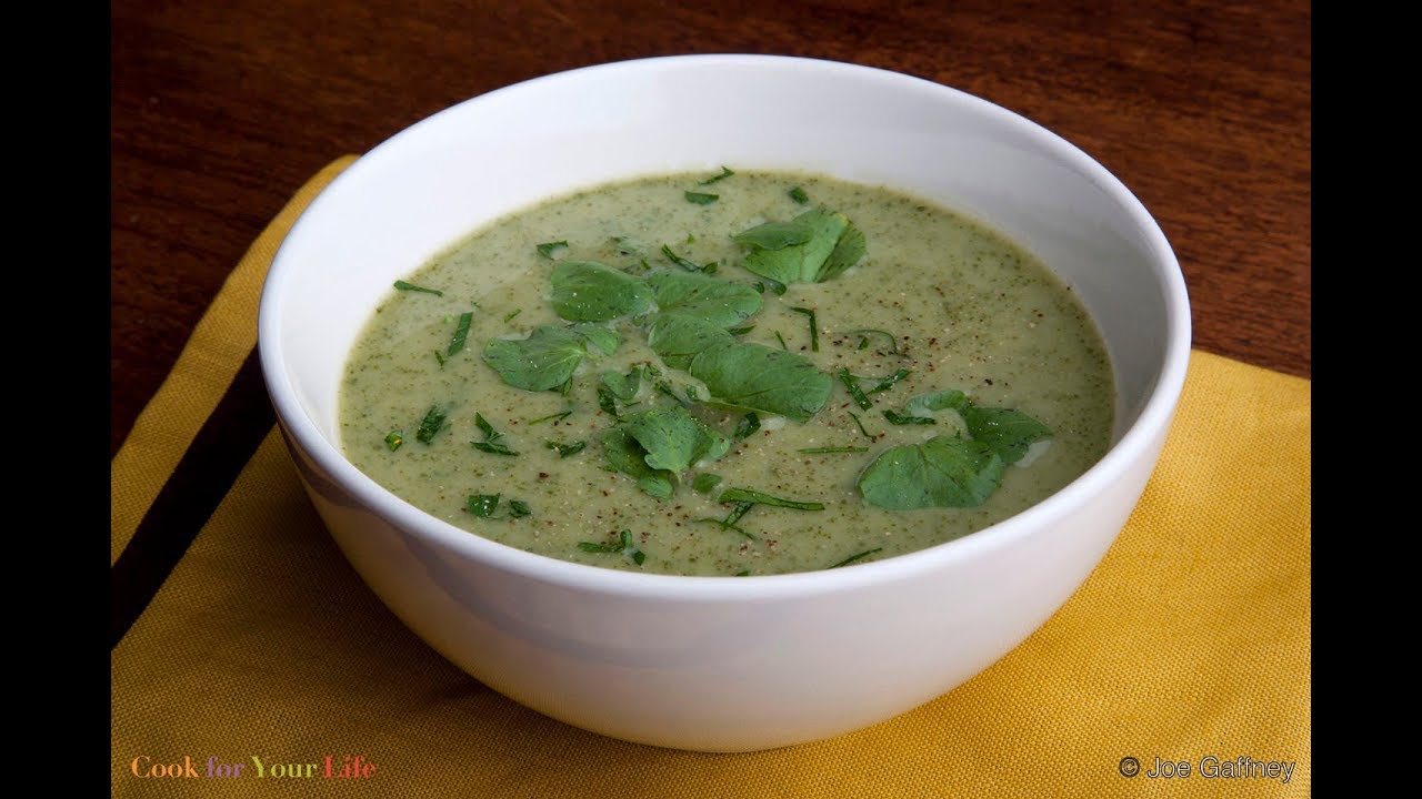 Easy Watercress Soup  #Cancerfighting  #Healthysurvivorship  #cancerawareness