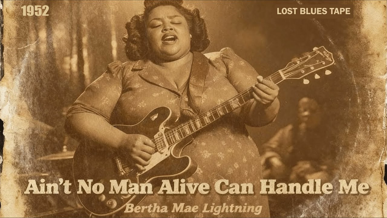 Ain’t No Man Alive Can Handle Me - Bertha Mae Lightning (1952) [Lost Blues Tape | Rare Female Blues]