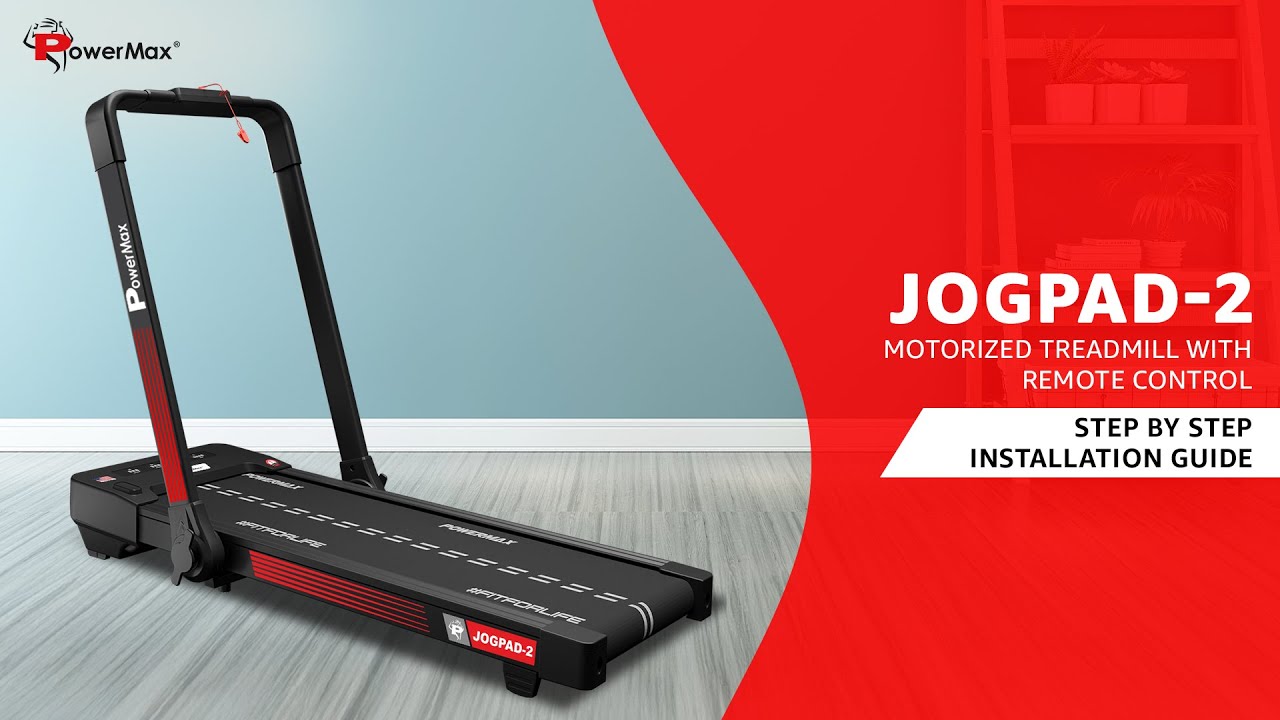 How to Setup the PowerMax JogPad-2 Treadmill | Installation Guide #PowerMax #FitForLife