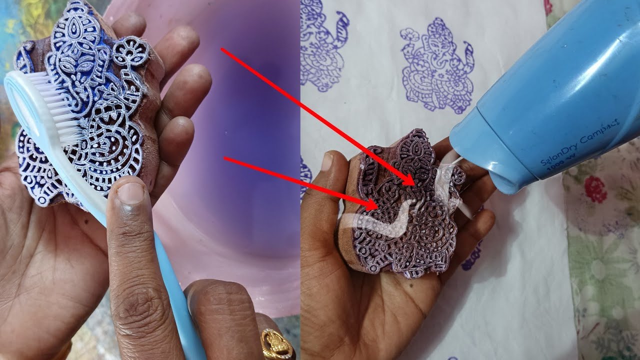 How to Clean Wooden Blocks After Use | Wooden Printing Blocks