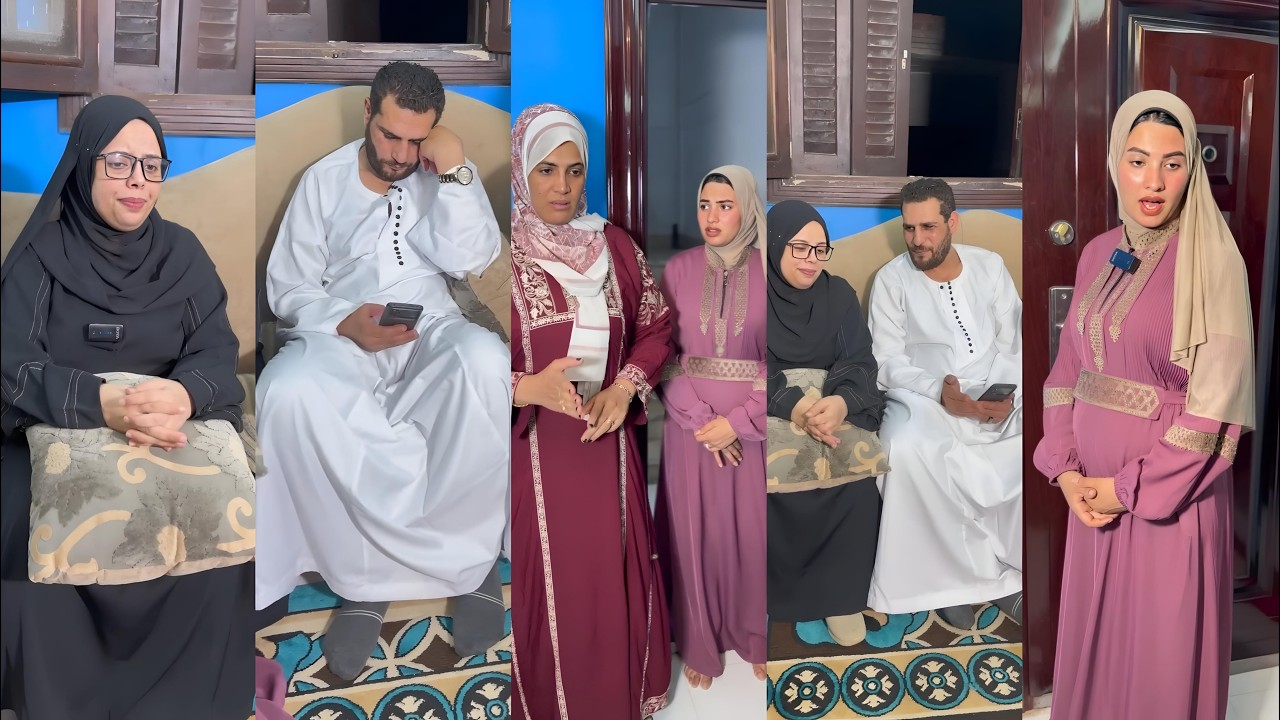 طليقت جوزي بتجيلو البيت بحجة أنها جايه لأمه ولما شفتهم على السلم 😮😢