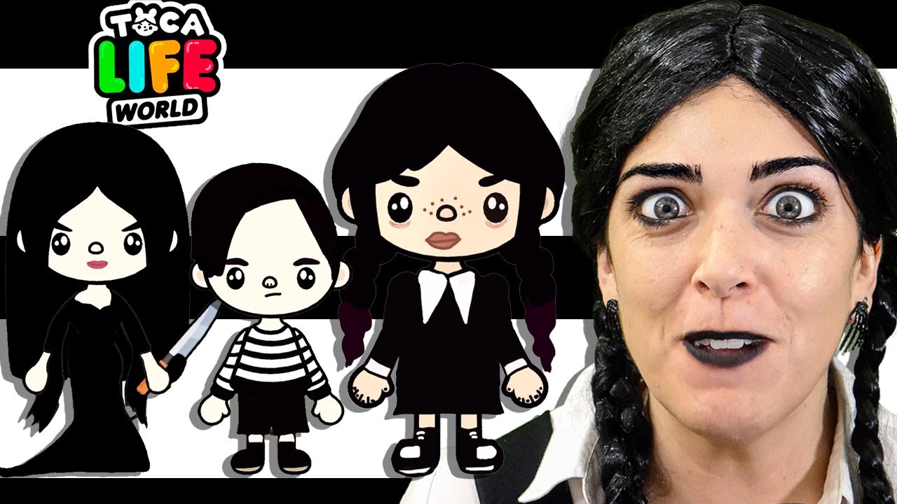 LA FAMILIA ADDAMS en TOCA LIFE WORLD!