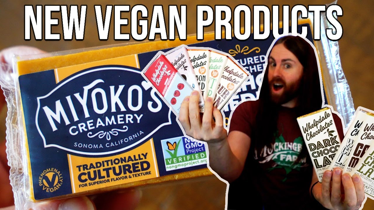 Check Out These BRAND NEW Vegan Products