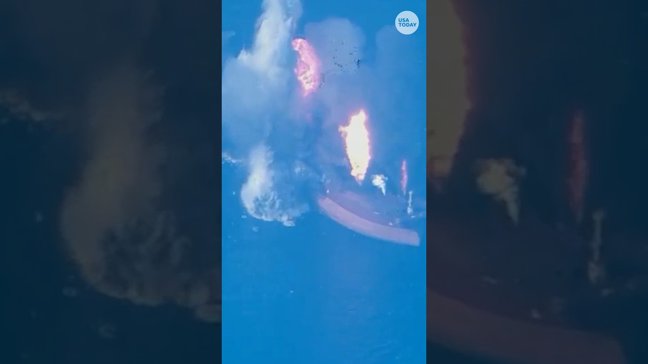 US strikes Iranian oil tankers after Iran targets Navy warships