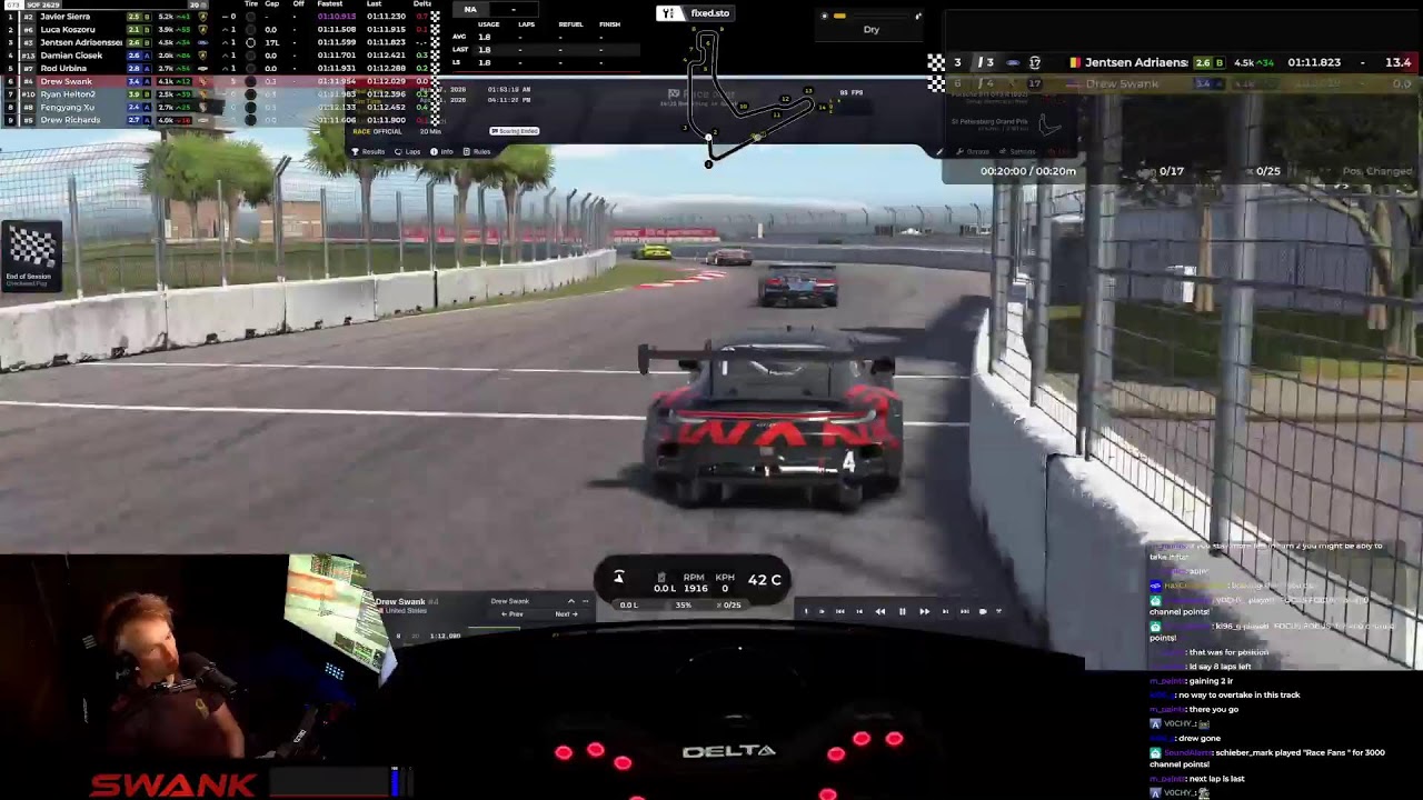 IMSA GTP Silverstone, GT3 St Petersburg | #iRacing @DrSwank