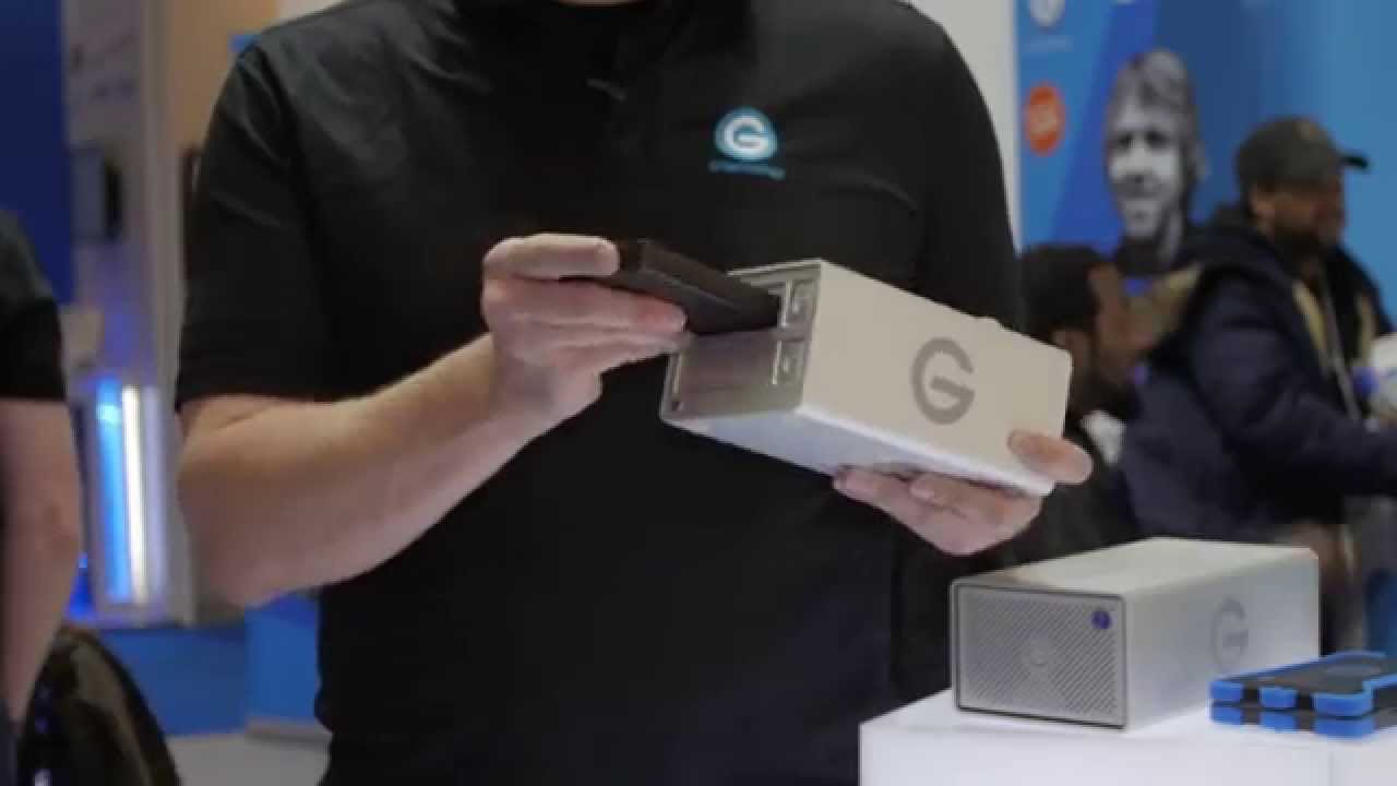 G-Technology GDrive EV RaW - BVE 2015