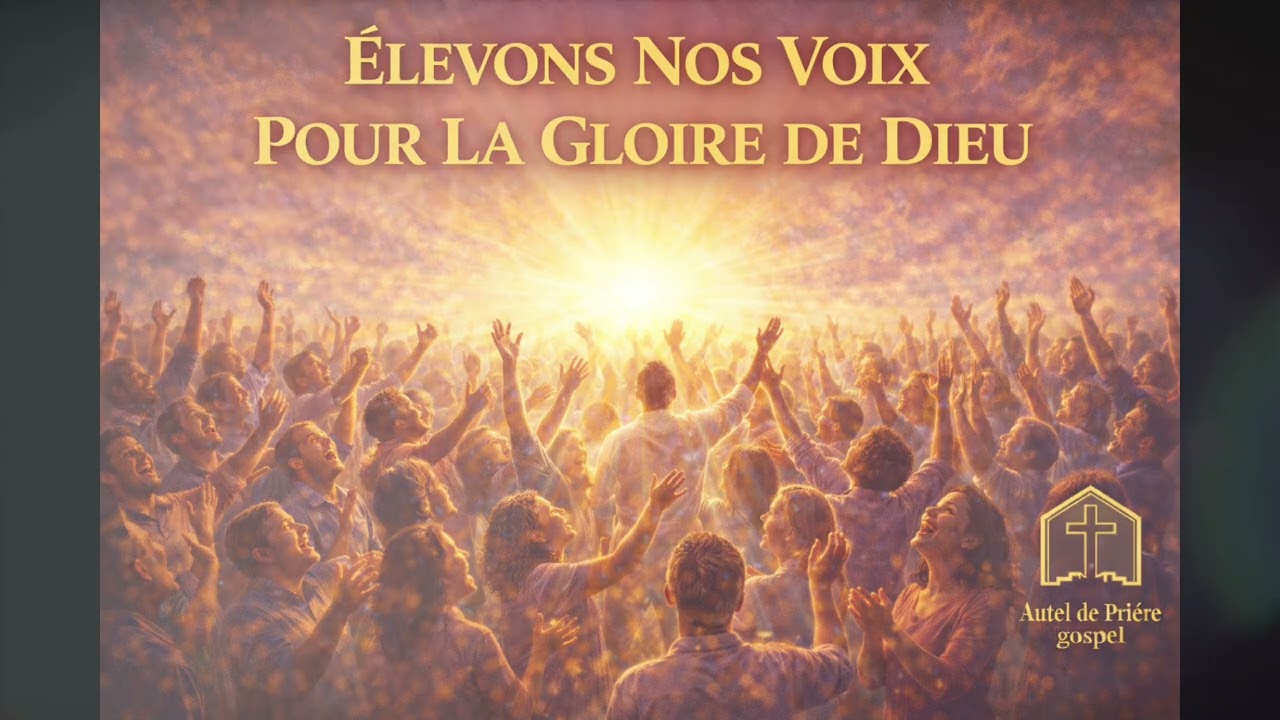 elevons nos voix pour la gloire de dieu
