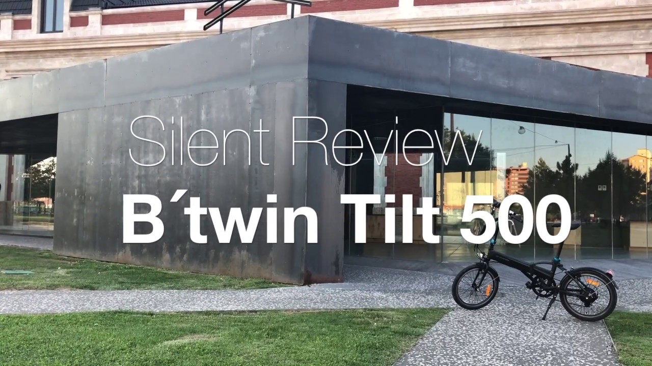 Review bici eléctrica Decathlon B'twin tilt 500