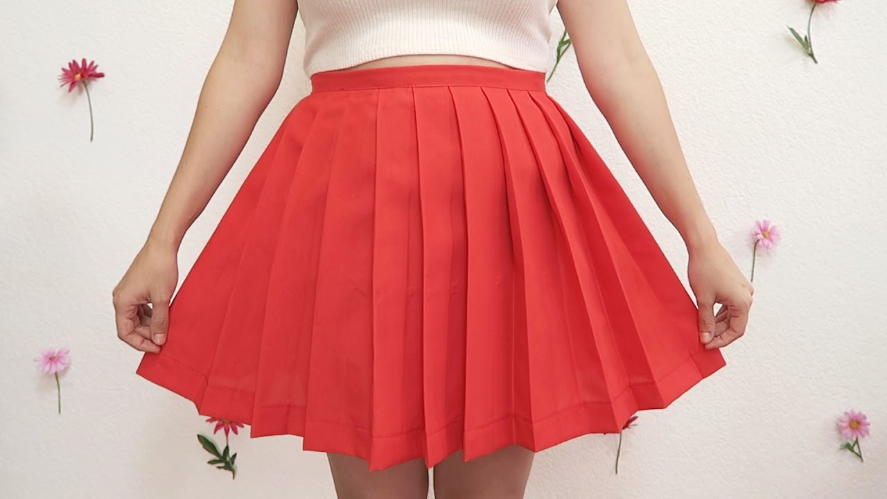 FALDA TABLEADA - TUTORIAL