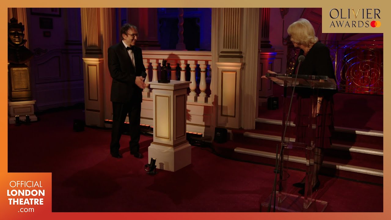 HRH The Duchess of Cornwall presents Don Black with a Special Award | Olivier Awards 2020