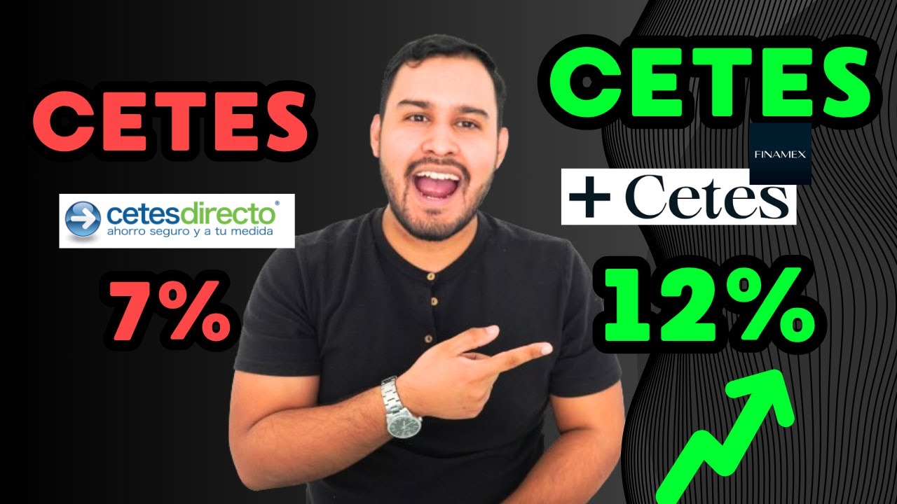 LA MEJOR FORMA DE INVERTIR en CETES 😱 diferencias cetesdirecto y +cetes de finamex