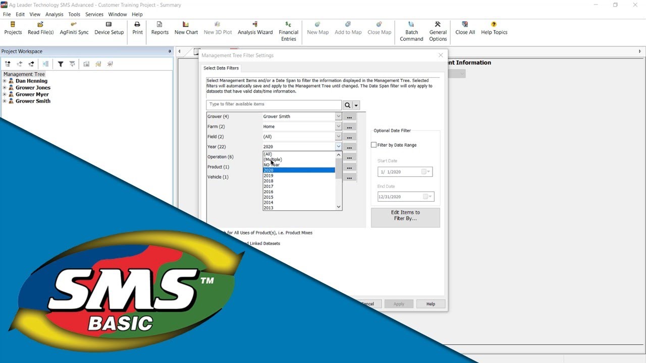 Management Tree Filter