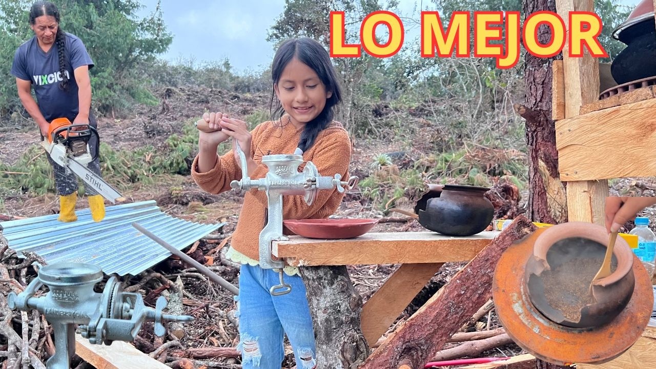 Preparando comino molido en la finca de mi papá _ JOHANNA