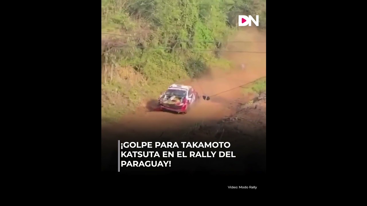 🏁🚨 &iexcl;Golpe para Takamoto Katsuta en el Rally del Paraguay! #noticias