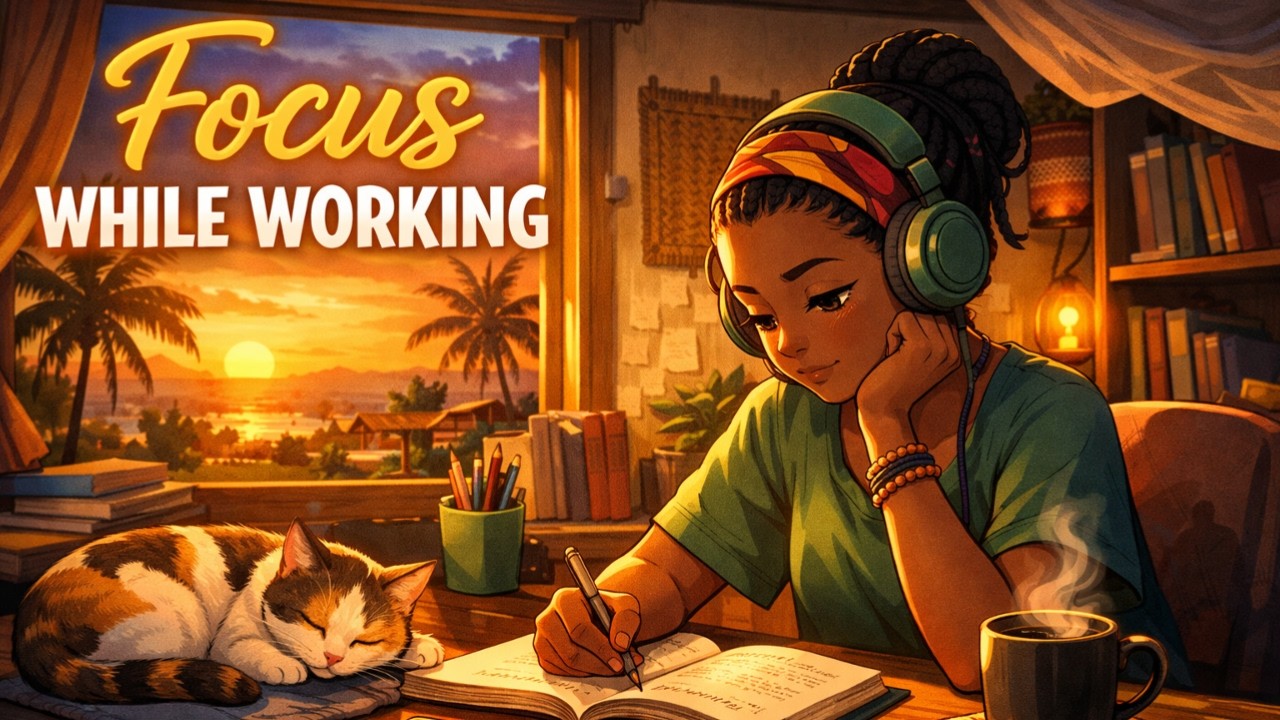 Focus While Working - Lofi Beats for Deep Concentration, Productivity & Relaxing Study Ambience
