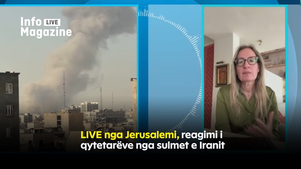 LIVE nga Jerusalemi, reagimi i qytetarëve nga sulmet e Iranit - 28.02.2026