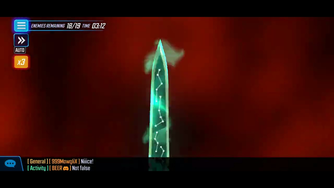 Thunderstrike raid  hard node  1st hit. -MSF