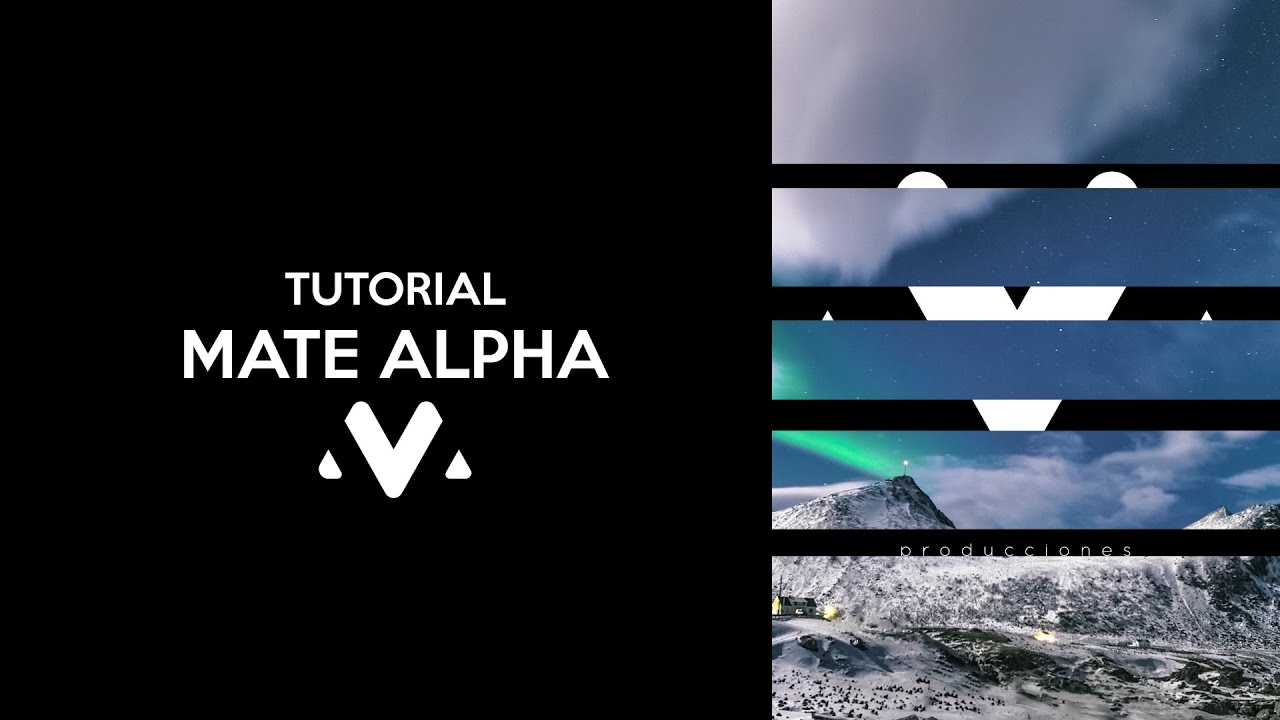 Tutorial Mate Alpha | Herramientas de After Effects