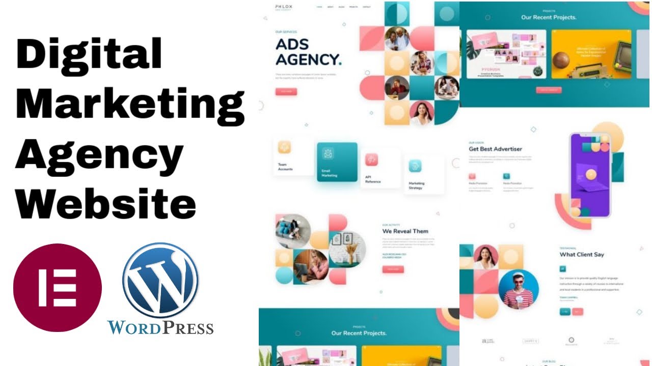 How To Make A Digital Marketing Agency Website In 2025 | WordPress And Elementor For Beginners
