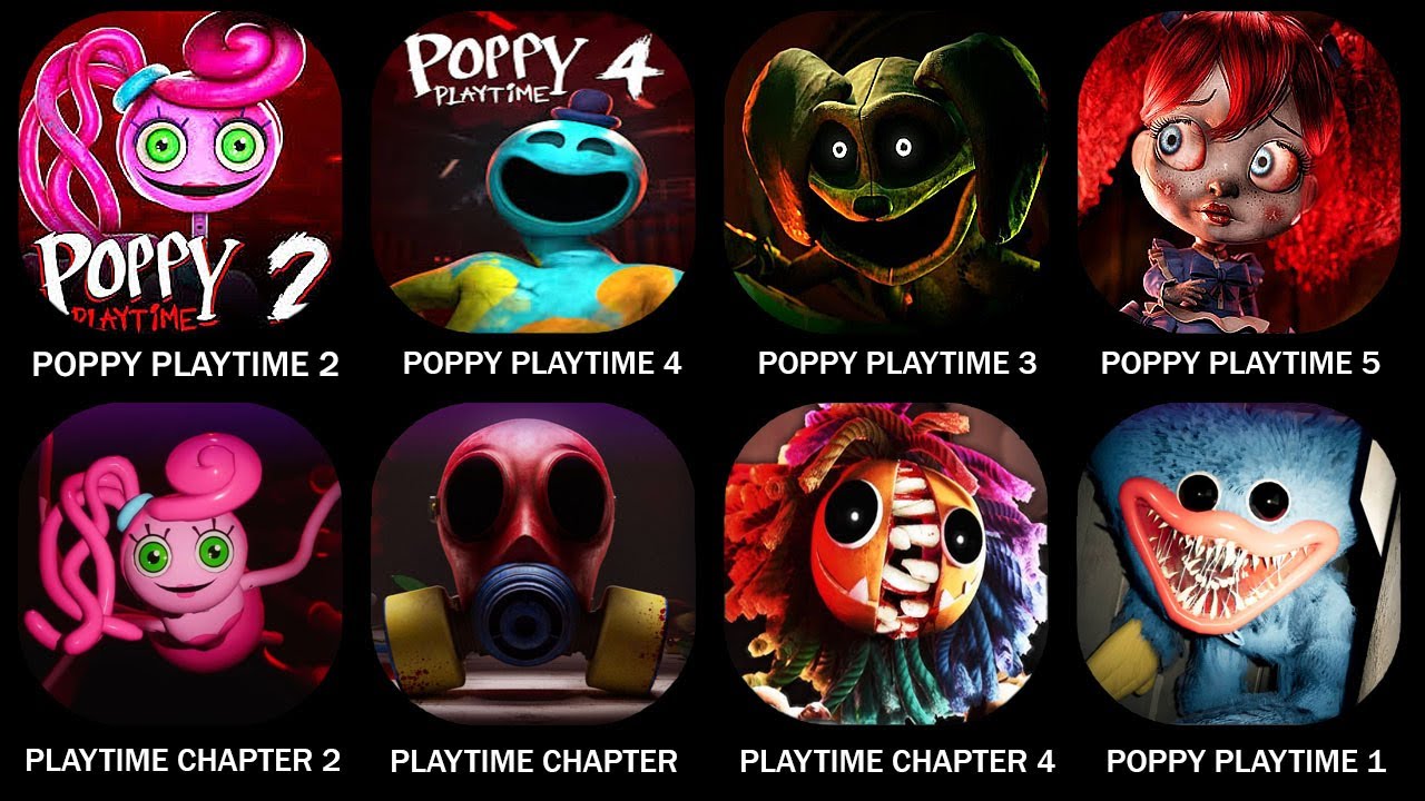 Poppy Playtime Steam Chapter 1, 2, 3, 4, 5 | Poppy Chapter 2, 3 ALL NEW BOSSES+ENDING POPPY PLAYTIME