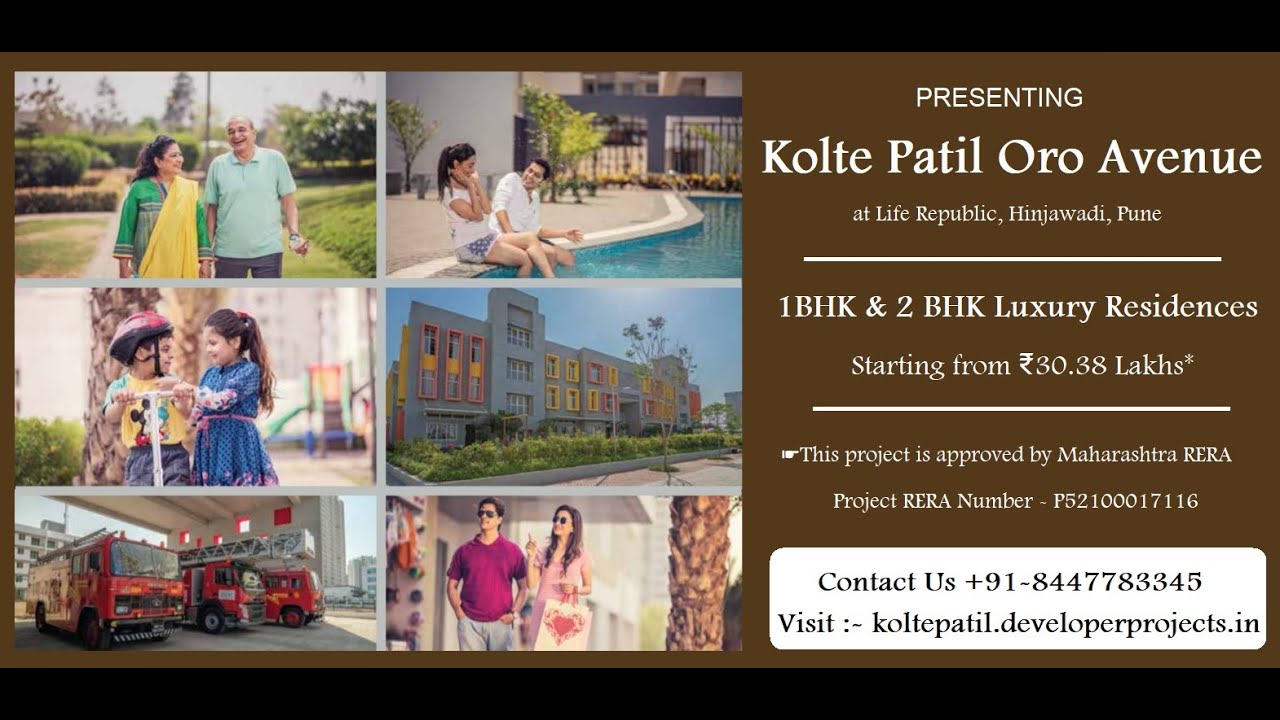 Kolte Patil Life Republic Oro Avenue At  Life Republic, Hinjawadi, Pune - Project Walkthrough