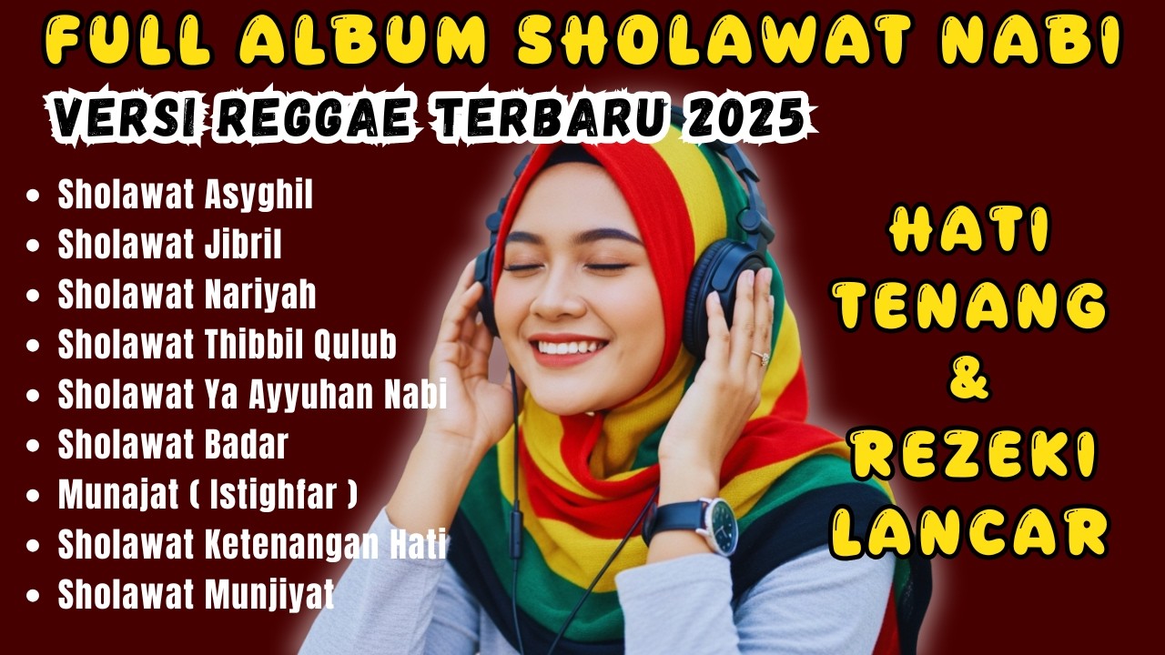 🌿 Sholawat Reggae Viral 2026 🔥 Musik Islami Paling Dicari, Penenang Hati & Pikiran