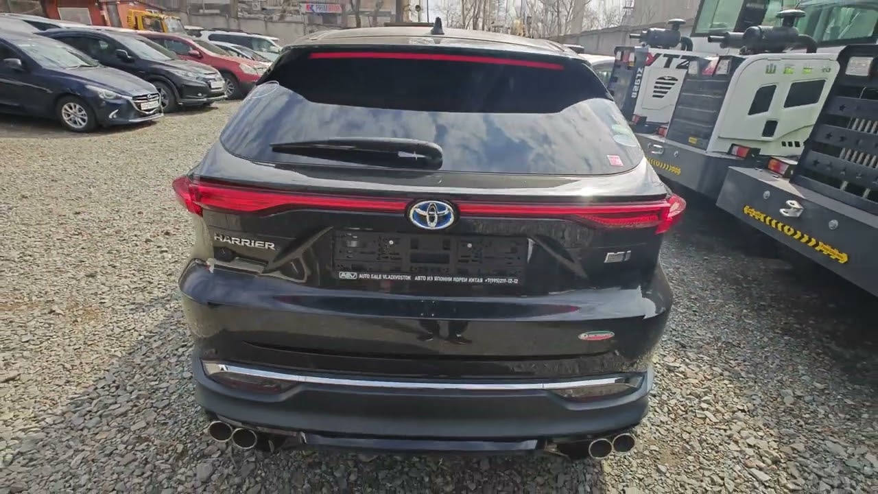 ПРИВЕЗЛИ НА ЗАКАЗ TOYOTA HARRIER HYBRID 2021 ГОДА 2500 СС, 4 ВД ЗА 94 МЛН.Р ПОД КЛЮЧ ДО ВЛАДИВОСТОКА
