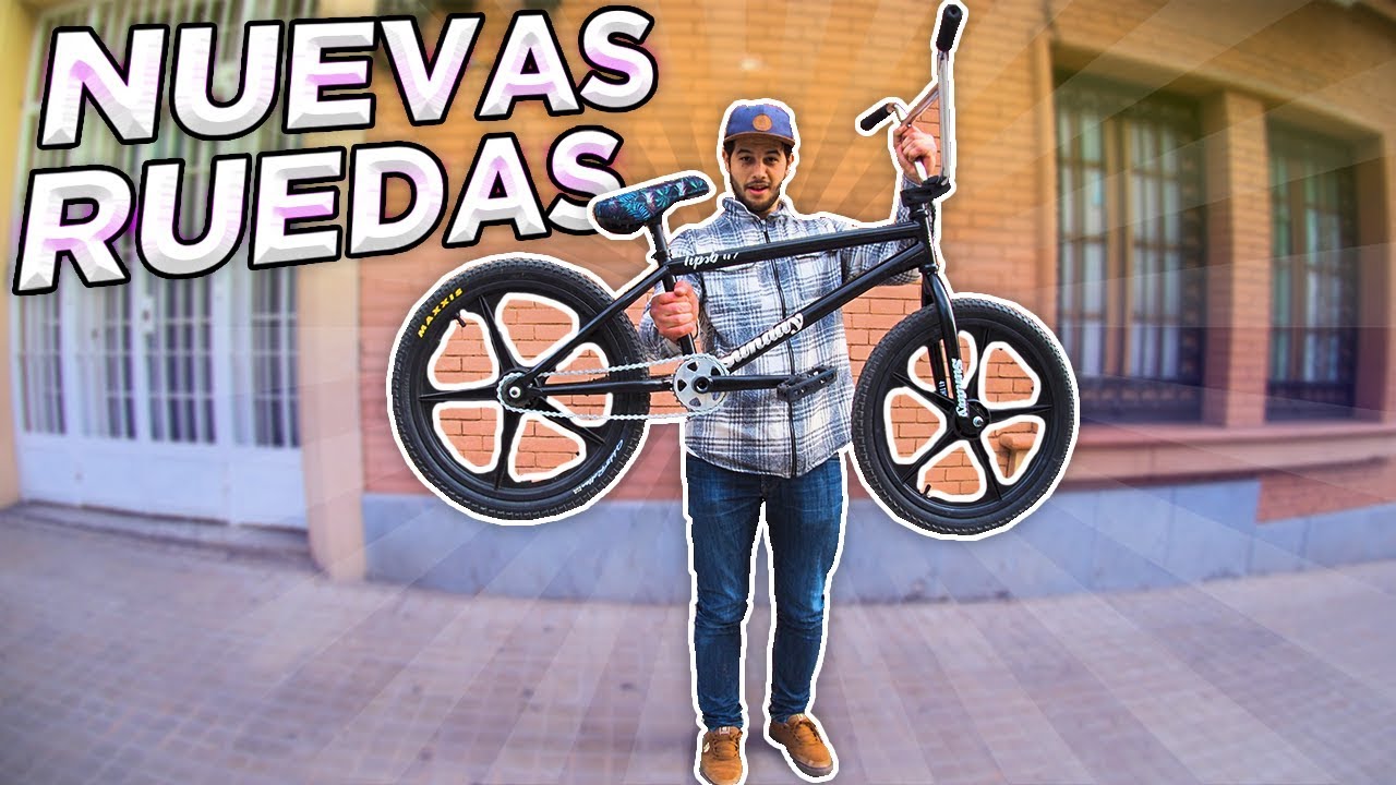 LE PONGO ESTAS RUEDAS DE PLÁSTICO A MI BMX - Gracias a todos por esos 500k subs!!