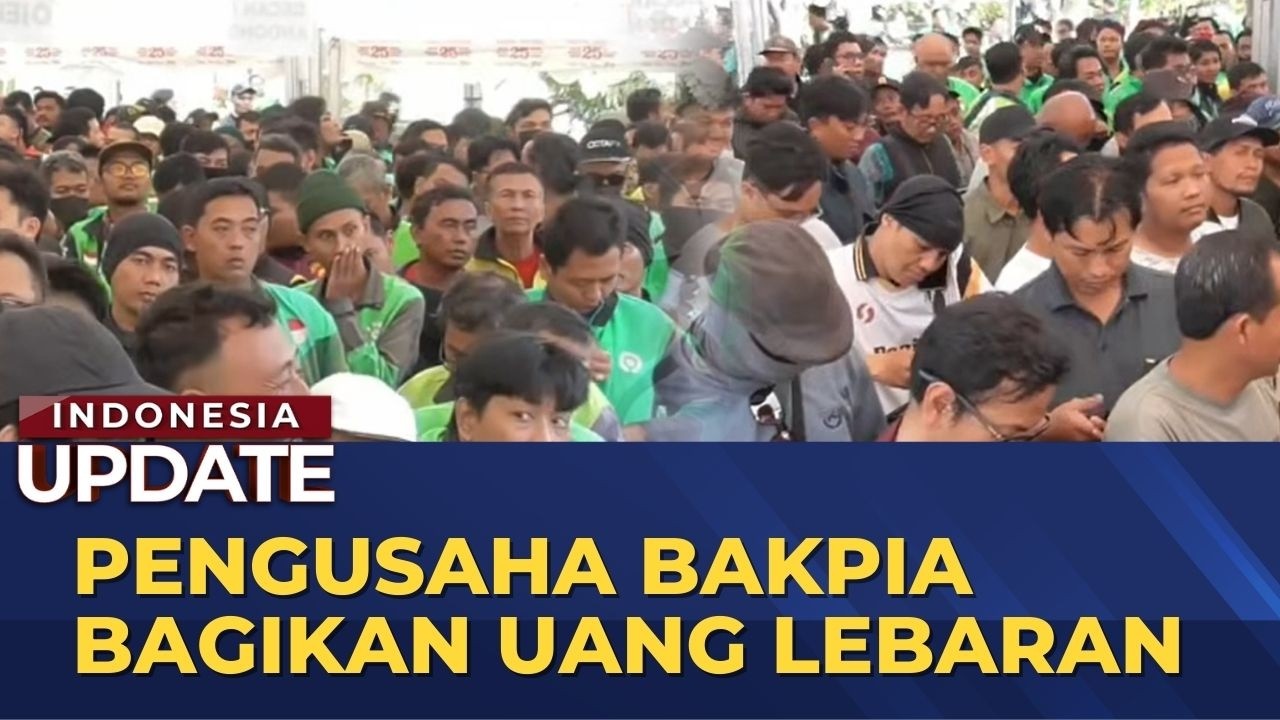 Pengusaha Bakpia di Yogyakarta Bagikan Uang Lebaran | INDO UPDATE