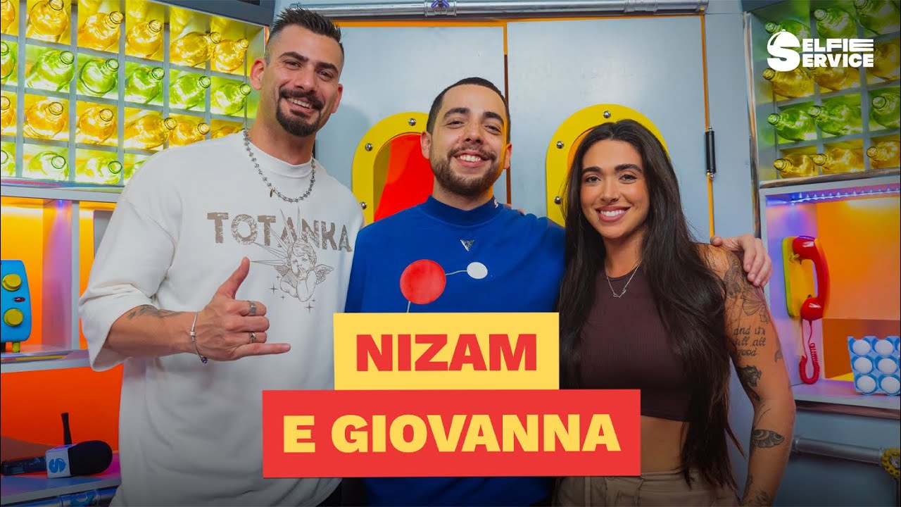 GIOVANNA DO PEZINHO E NIZAM NO SELFIE SERVICE! 