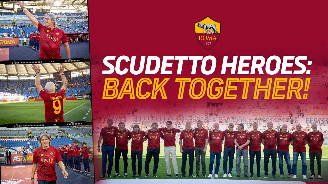 I CAMPIONI D’ITALIA 1982-83 SI RITROVANO 40 ANNI DOPO 💛🇮🇹❤️