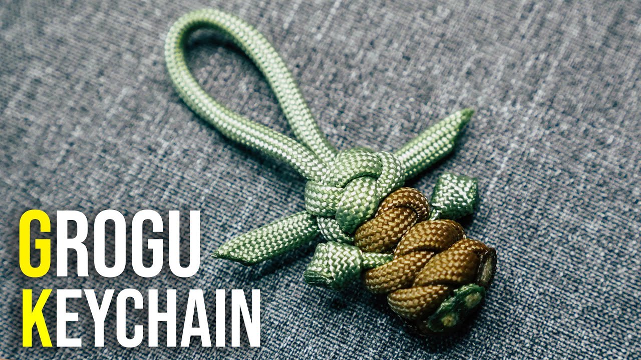 May The 4th Be With You! GROGU Paracord Keychain #maythe4thbewithyou